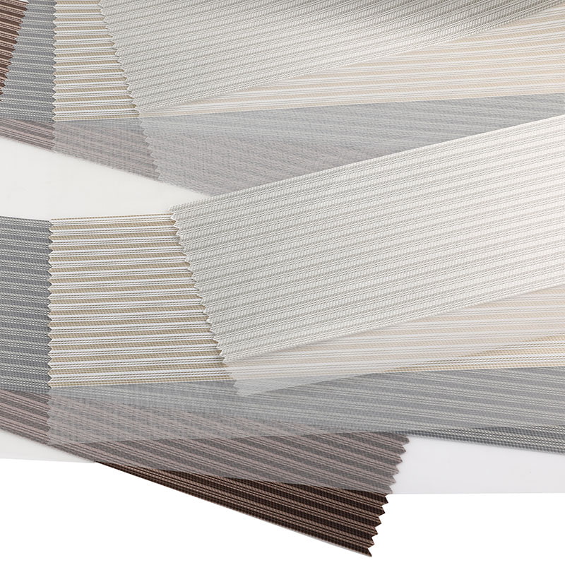 پارچه کور گورخر نیمه سیاه انتقال نور و تهویه YX05