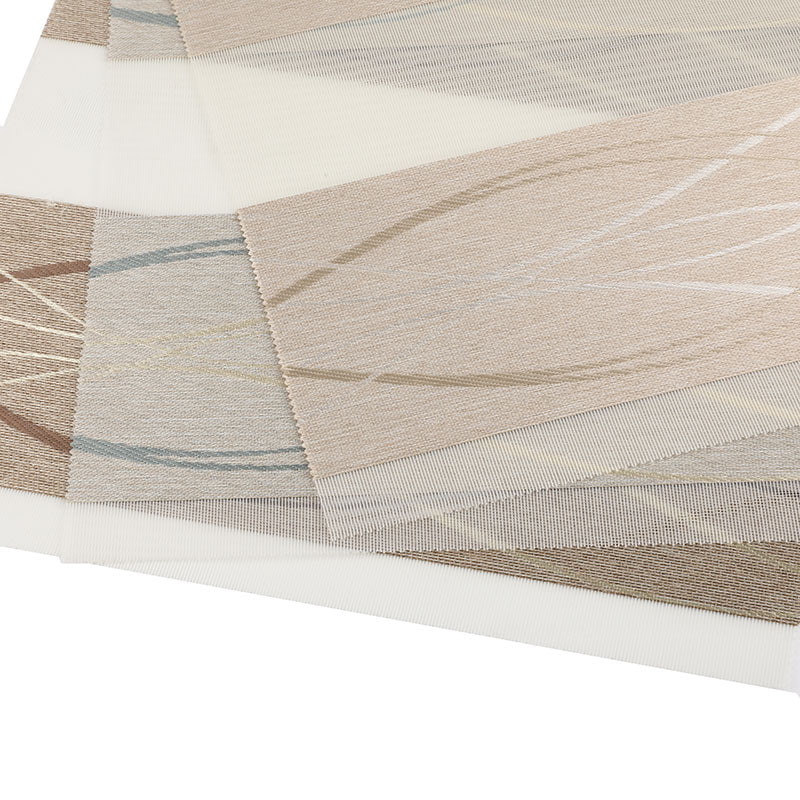 پارچه کور ژاکارد زبرا نسوز و ضد روغن YX030