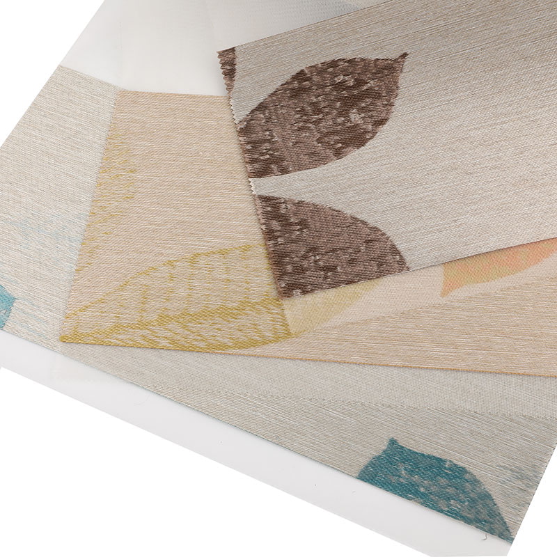 YX021 اتاق نشیمن اتاق خواب دو لایه پارچه کور ژاکارد زبرا