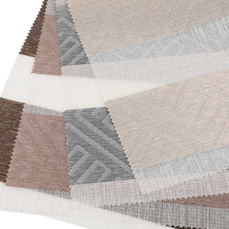 پارچه کور گورخر نیمه سیاه انتقال نور دو لایه GD10