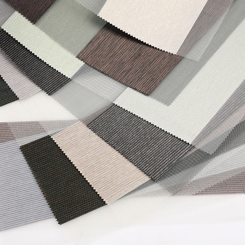 پارچه کور گورخر نیمه سیاه دولایه مدرسه اتاق خواب F078