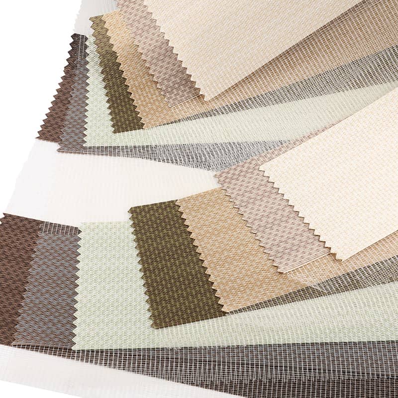 پارچه کور گورخر نرم نیمه سیاه دولایه اداری Home F060