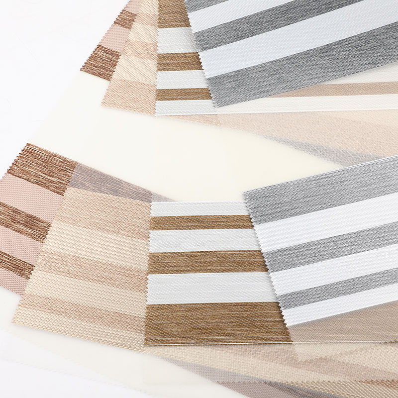 پارچه کور گورخر نیمه سیاه مقدار نور اتاق کنترل YX06