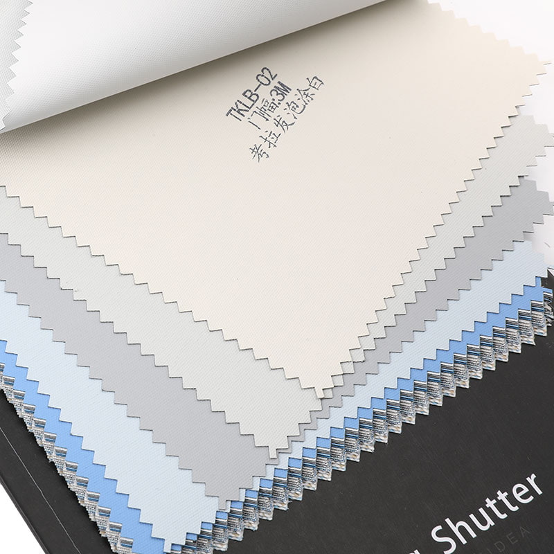 پوشش چسب ضد شعله TKLB 100% پارچه کور غلتکی سیاه